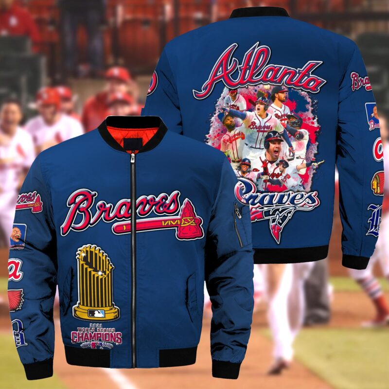 Atlanta Braves Bomber Jacket 139 Sport Hot Trending Hot Choice Design Beautiful BJ02082