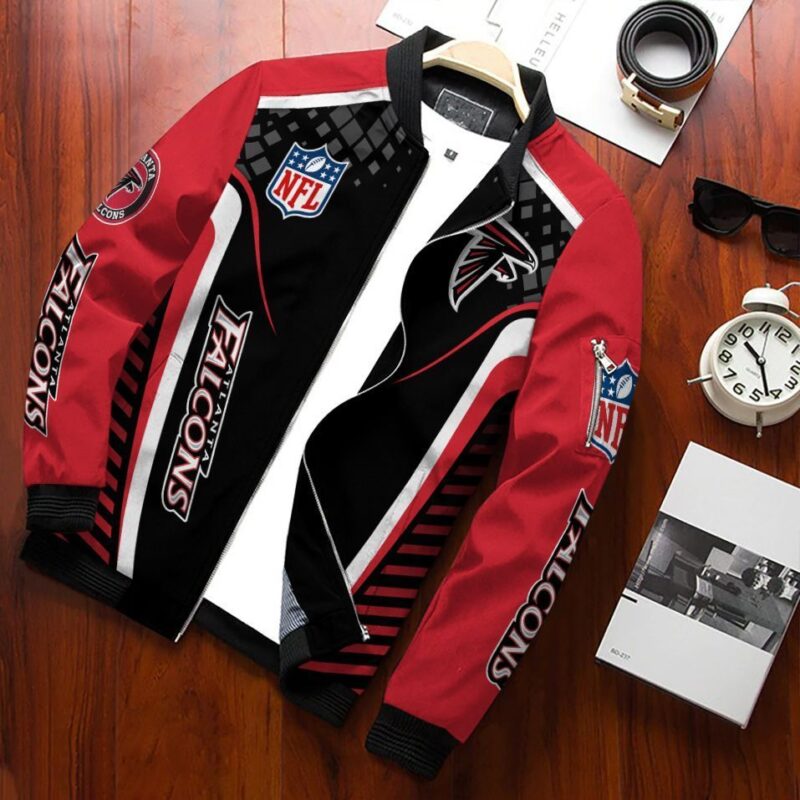 Atlanta Falcons Bomber Jacket 330 Hkt0906 Sport Hot Trending Hot Choice Design Beautiful BJ02241