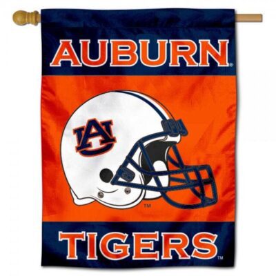 Auburn University Helmet House Flag H0034