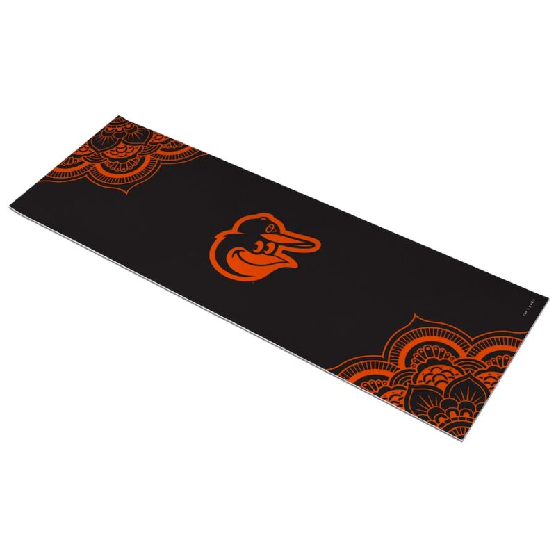 Baltimore Orioles Color Design Yoga Mat