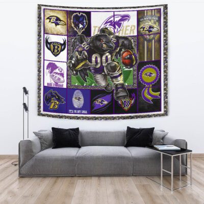Baltimore Players Ravens Tapestry American Football Car Accessories Custom For Fans 2 1