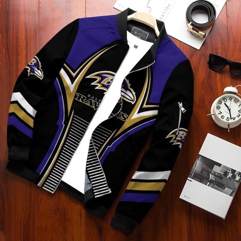 Baltimore Ravens Bomber Jacket 183 Sport Hot Trending Hot Choice Design Beautiful BJ02336