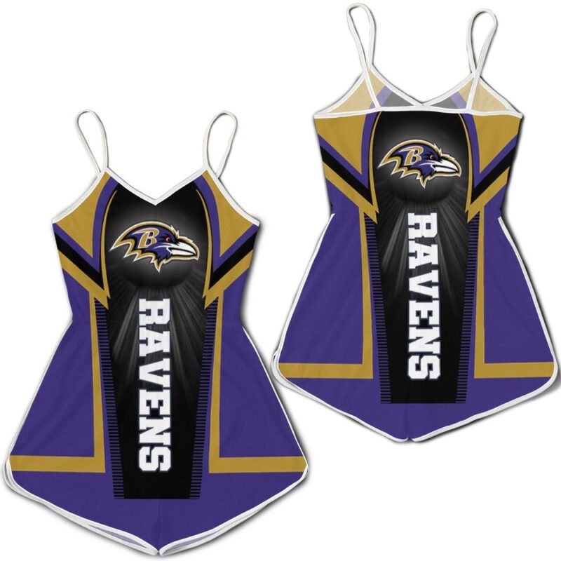 Baltimore Ravens For Fans Romper RJ03386
