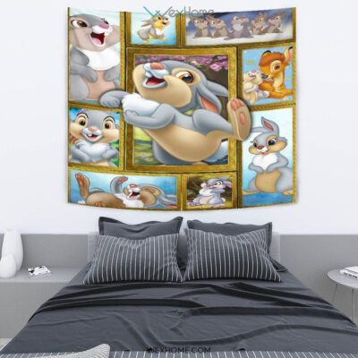 Bambi and Thumper Cartoon Tapestry Collection 2 Bambi and Thumper Cartoon Tapestry Collection 2