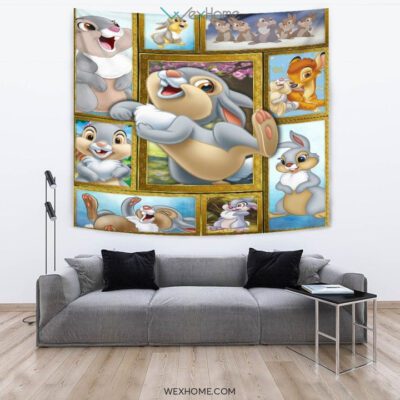 Bambi and Thumper Cartoon Tapestry Collection 3 Bambi and Thumper Cartoon Tapestry Collection 3