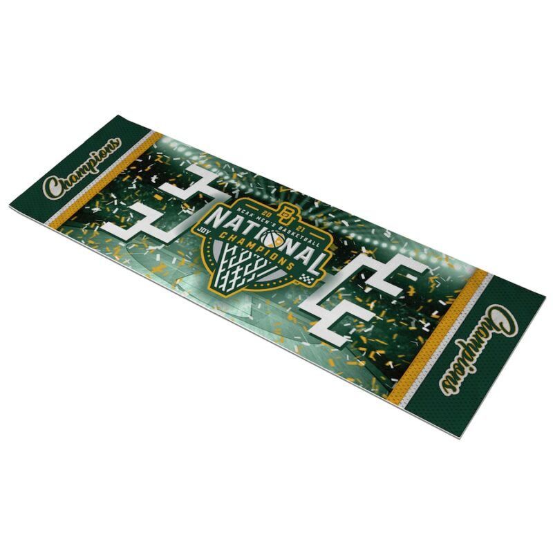 Baylor Bears 2021 NCAA Men's Basketball National Champions Yoga Mat