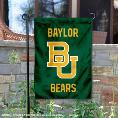 Baylor Bears Wordmark Garden Flag GF00085