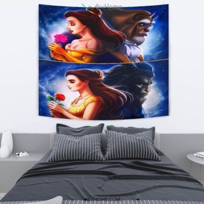 Beauty And The Beast Cartoon Tapestry Collection 2 Beauty And The Beast Cartoon Tapestry Collection 2