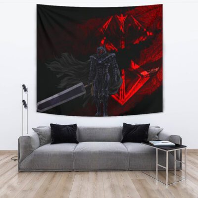 Berserk Anime Tapestry - Guts Full Armor Armadura Manga Scene Tapestry Wall Hanging 3 Berserk Anime Tapestry Guts Full Armor Armadura Manga Scene Tapestry Wall Hanging 3