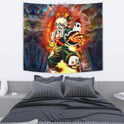 Blazing Bakugo Wall Anime Tapestry 3 Blazing Bakugo Wall Anime Tapestry 3
