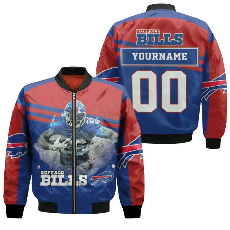 Buffalo Bills 26 Boobie Dixon AFC East Champs Personalized Bomber Jacket BJ01331