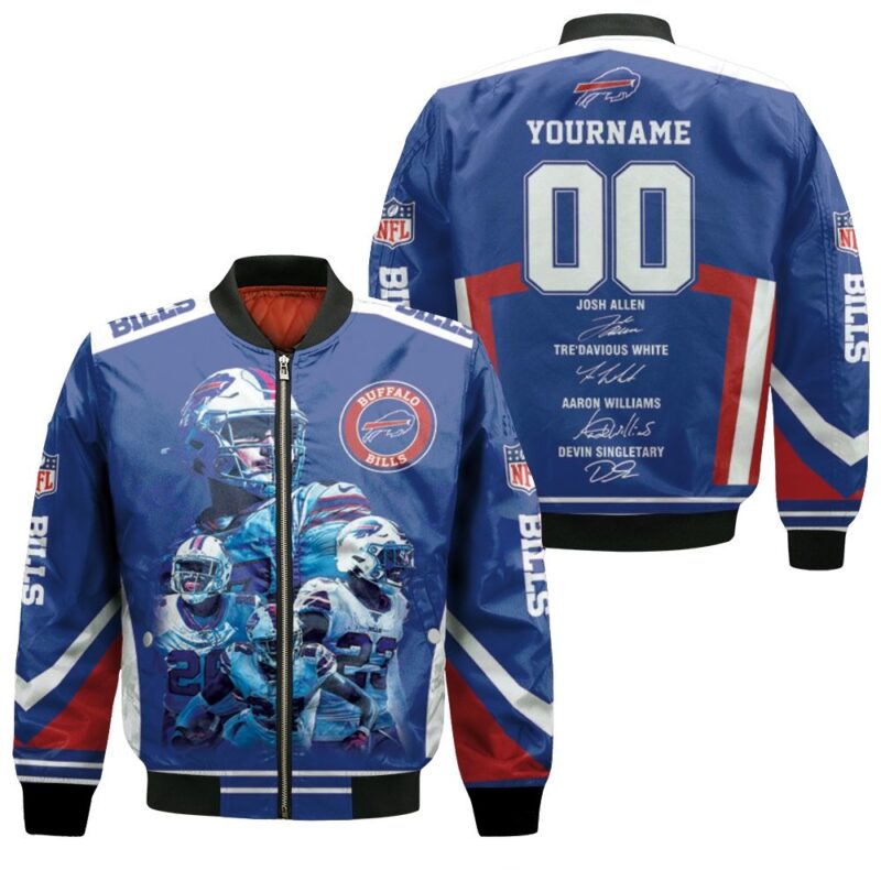 Buffalo Bills AFC East Division Champions Personalized Bomber Jacket BJ01338