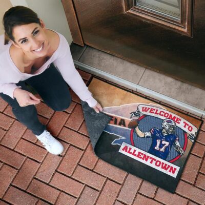 Buffalo Bills American Football Team Door Mat Welcome To Allentown Player 17 Mafia Door Mat Welcome Mat 4