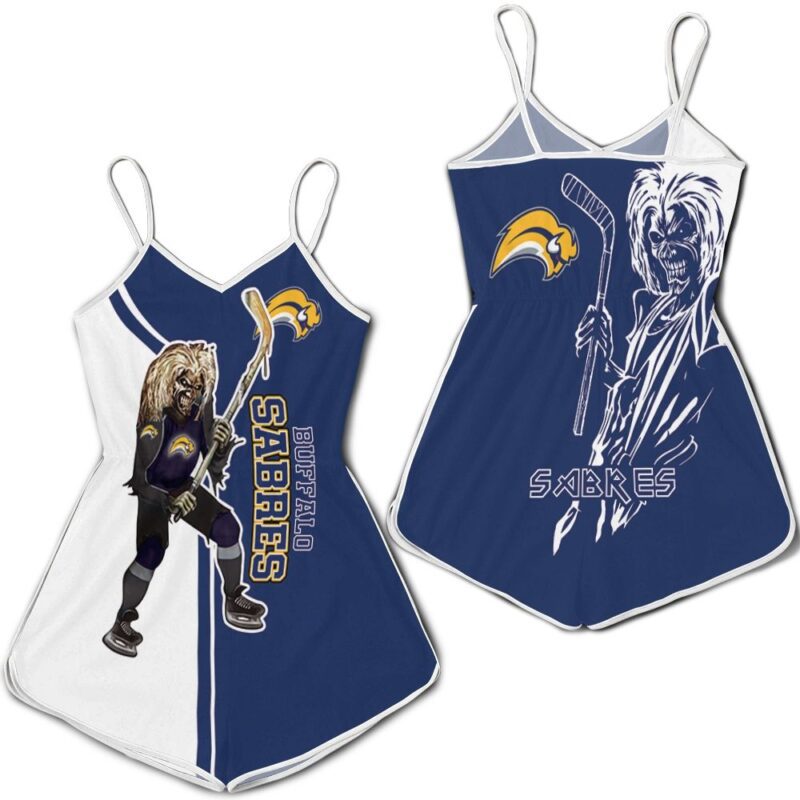 Buffalo Sabres And Zombie For Fans Romper RJ03157