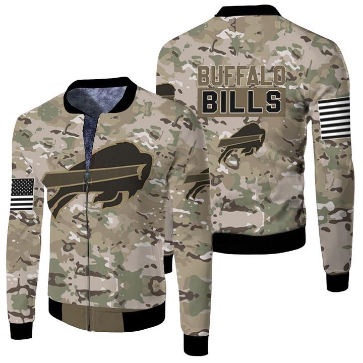 Buffalo Bills Afc East 2020 Stefon Diggs Fleece Bomber Jacket