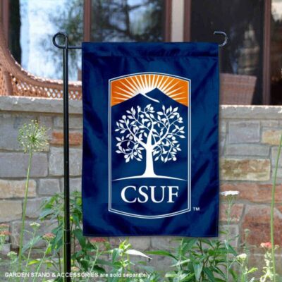 Cal State Fullerton Titans Wordmark Logo Garden Flag GF01238