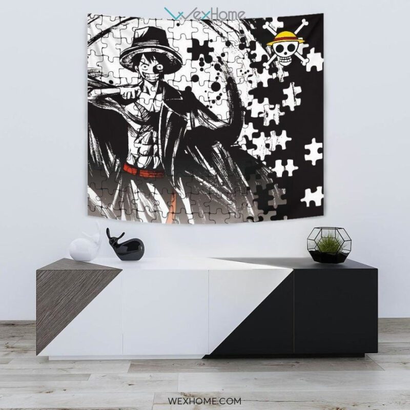 Captain Luffy Tapestry For One Piece Fan Gift Idea 1