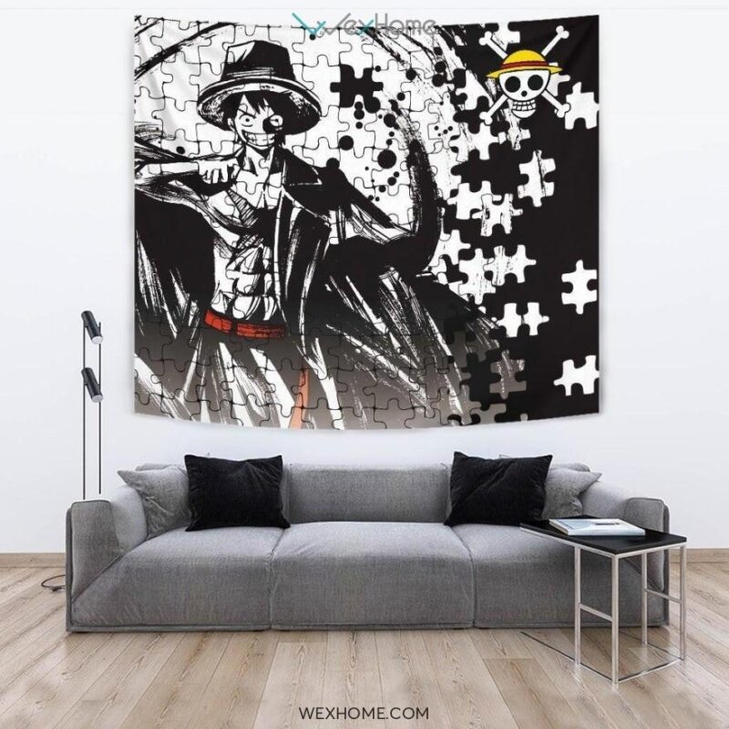 Captain Luffy Tapestry For One Piece Fan Gift Idea 3