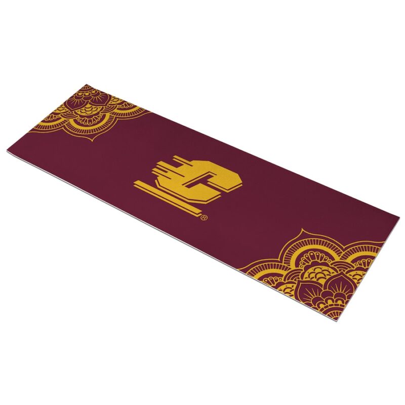 Cent. Michigan Chippewas Color Design Yoga Mat