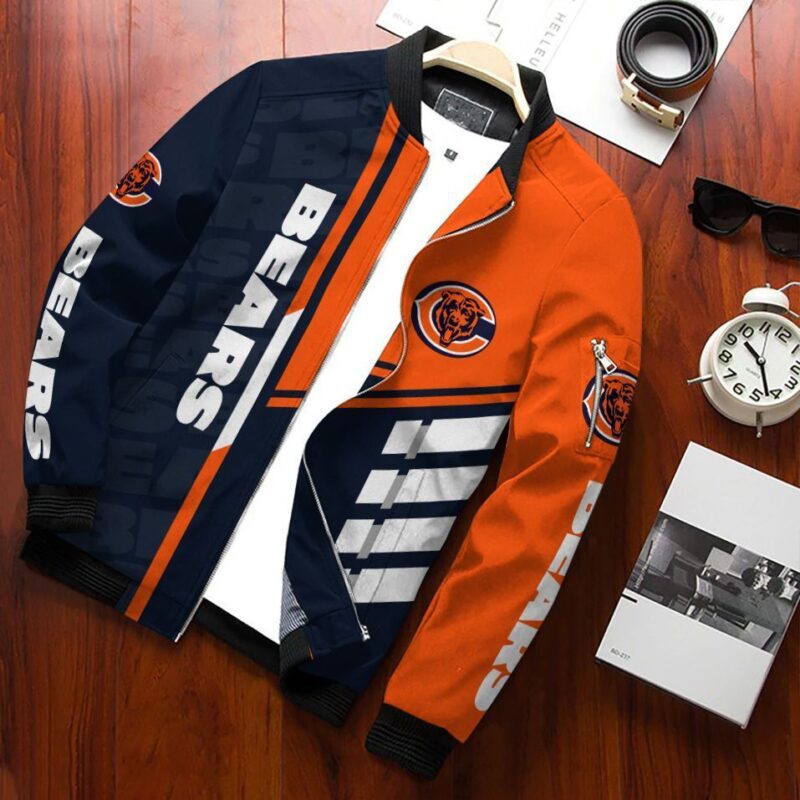 Chicago Bears Bomber Jacket 470 Sport Hot Trending Hot Choice Design Beautiful BJ01683