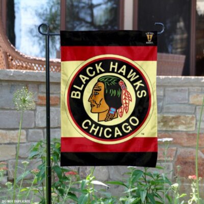 Chicago Blackhawks Retro Logo Garden Flag GF00927