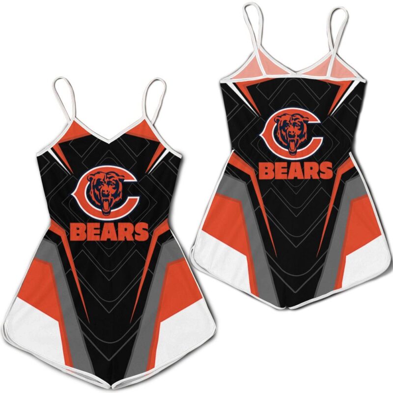 Chicago bears logo legging for fan 3d jersey Romper RJ04533