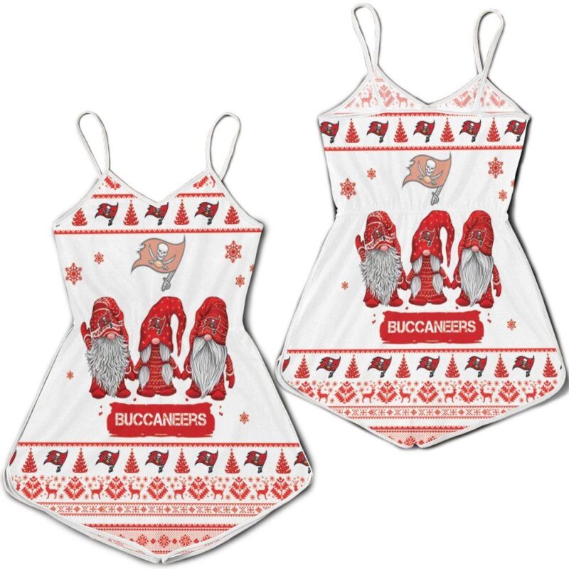 Christmas Gnomes Tampa Bay Buccaneers Ugly Sweatshirt Christmas 3D Romper RJ03413
