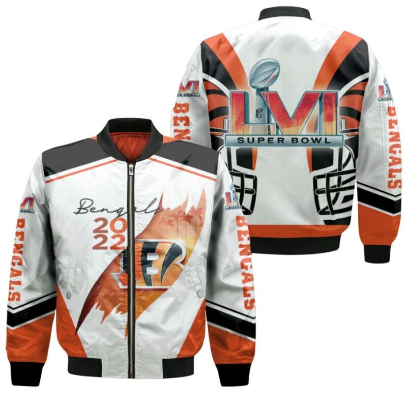 Cicinnati Bengals Super Bowl 2022 Ready To New Season Gift For Bengals Fans Bomber Jacket BJ03293