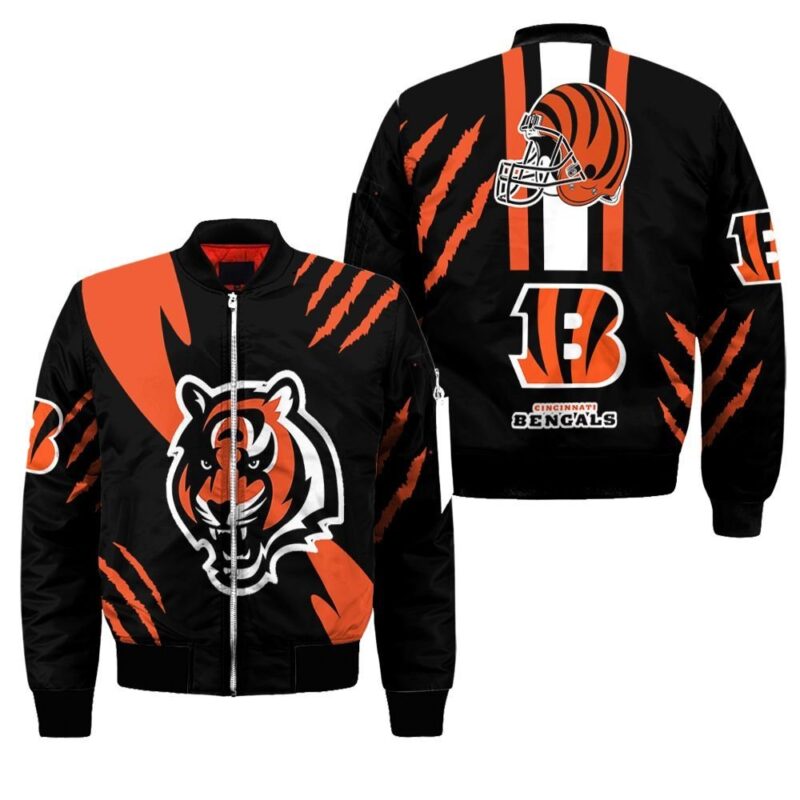 Cincinnati Bengals Bomber Jacket 21 Sport Hot Trending Hot Choice Design Beautiful BJ02210