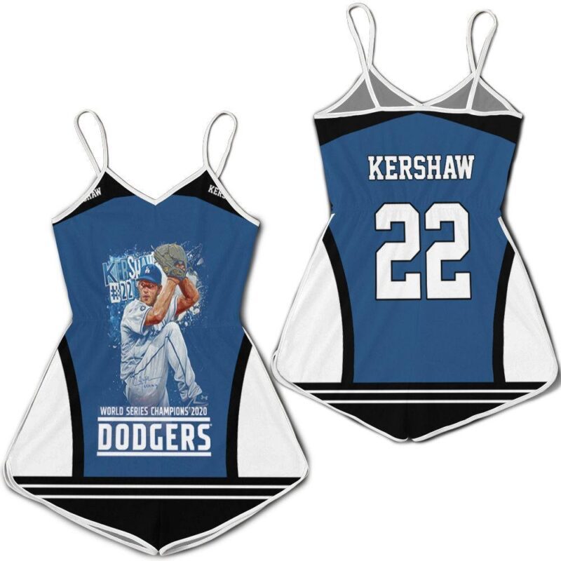 Clayton Kershaw 22 La Dodgers Romper RJ02586