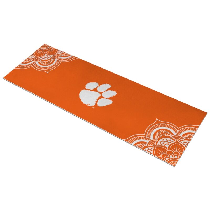 Clemson Tigers Color Design Yoga Mat