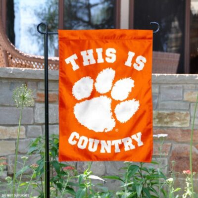 Clemson University Country Garden Flag GF00175