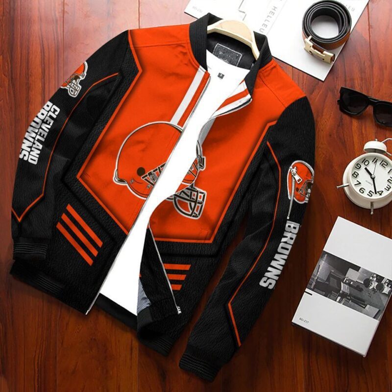 Cleveland Browns Bomber Jacket 241 Sport Hot Trending Hot Choice Design Beautiful BJ02074