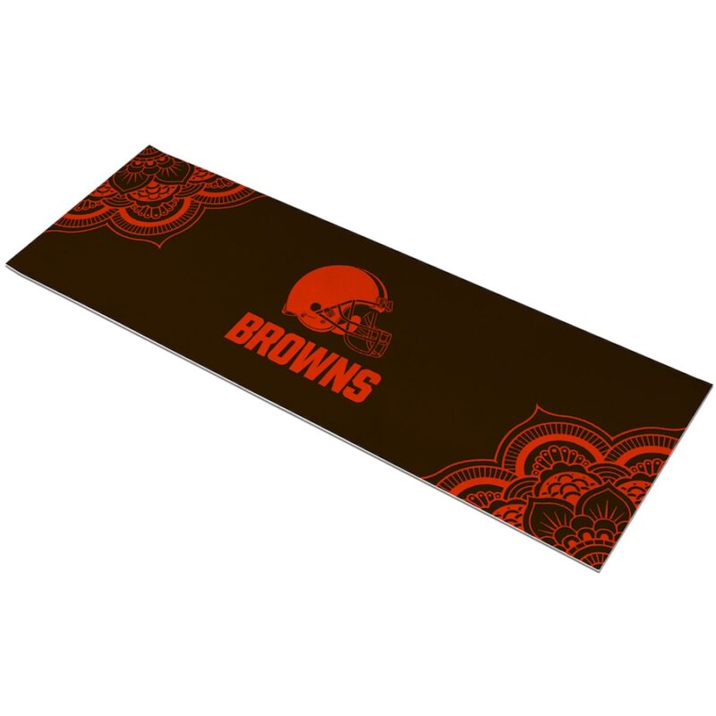 Cleveland Browns Color Design Yoga Mat