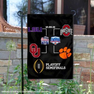 College Football Semifinals Bracket Garden Flag GF00569