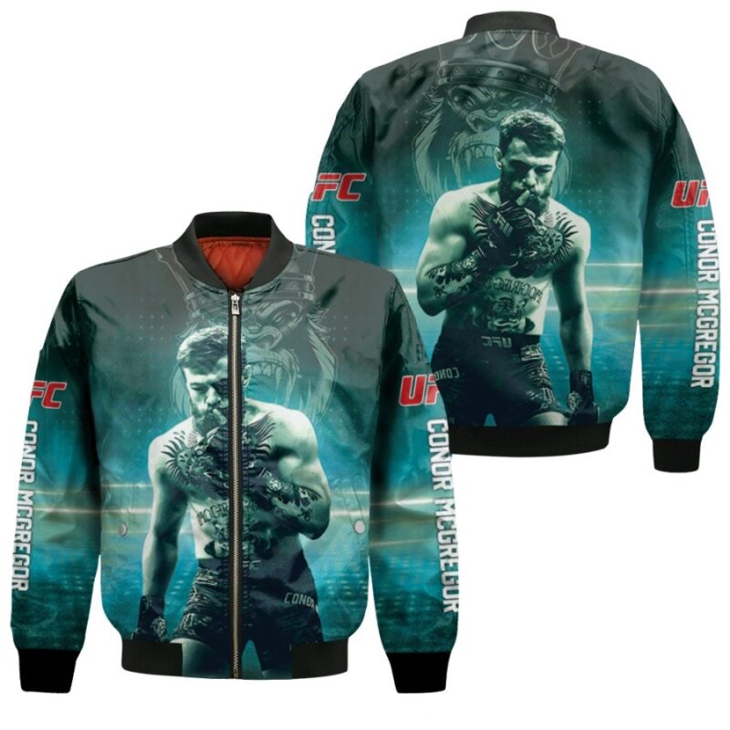 Conor McGregor UFC Champions Warrior The Notorious gift for Conor McGregor Fans Bomber Jacket BJ03523