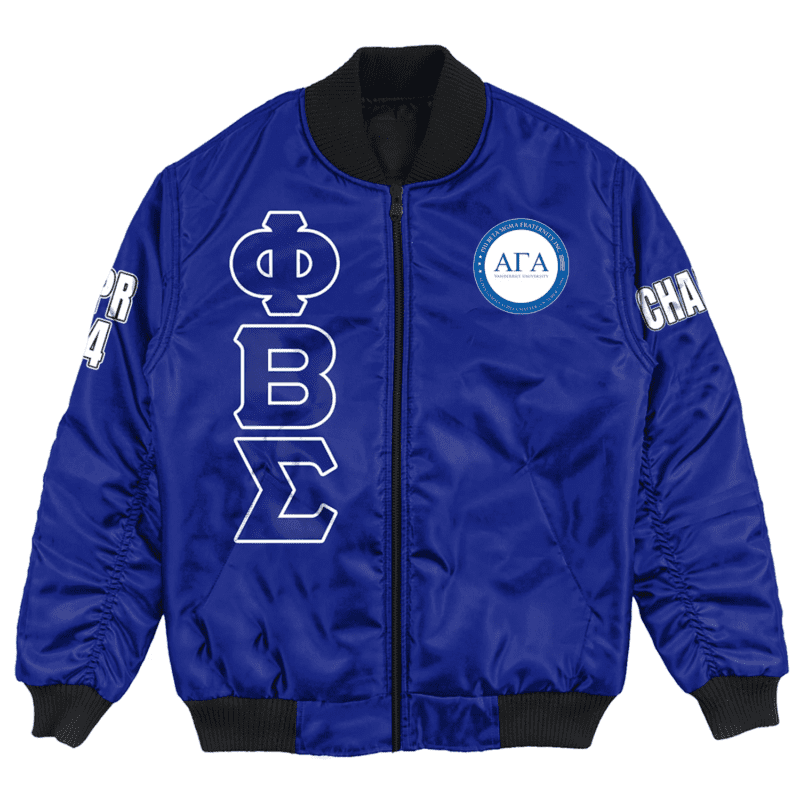 (Custom) Africa Zone Jacket - Alpha Gamma Alpha Bomber Jackets BJ02643