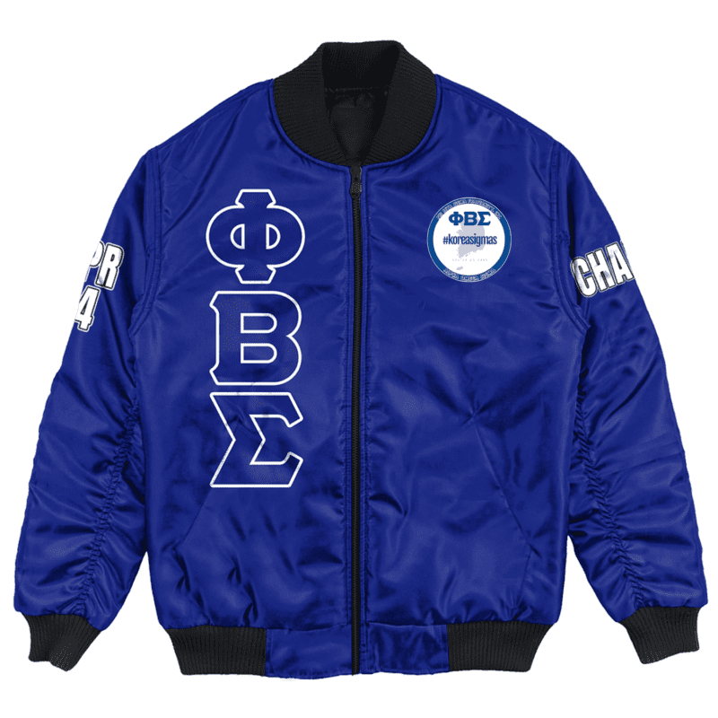 (Custom) Africa Zone Jacket - Alpha Omega Sigma Bomber Jackets BJ02637
