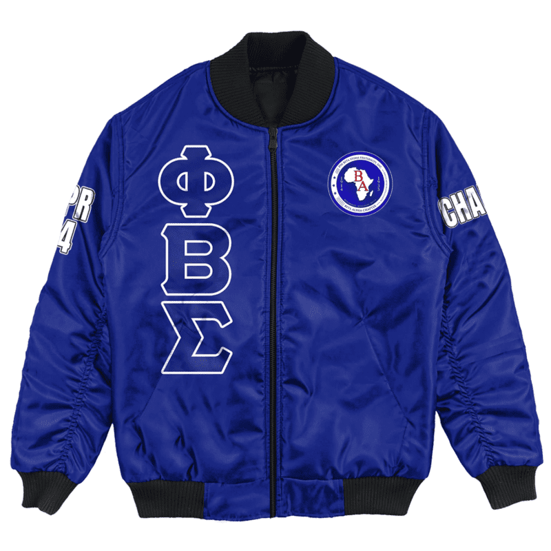 (Custom) Africa Zone Jacket - Beta Alpha Chapter Bomber Jackets BJ02520