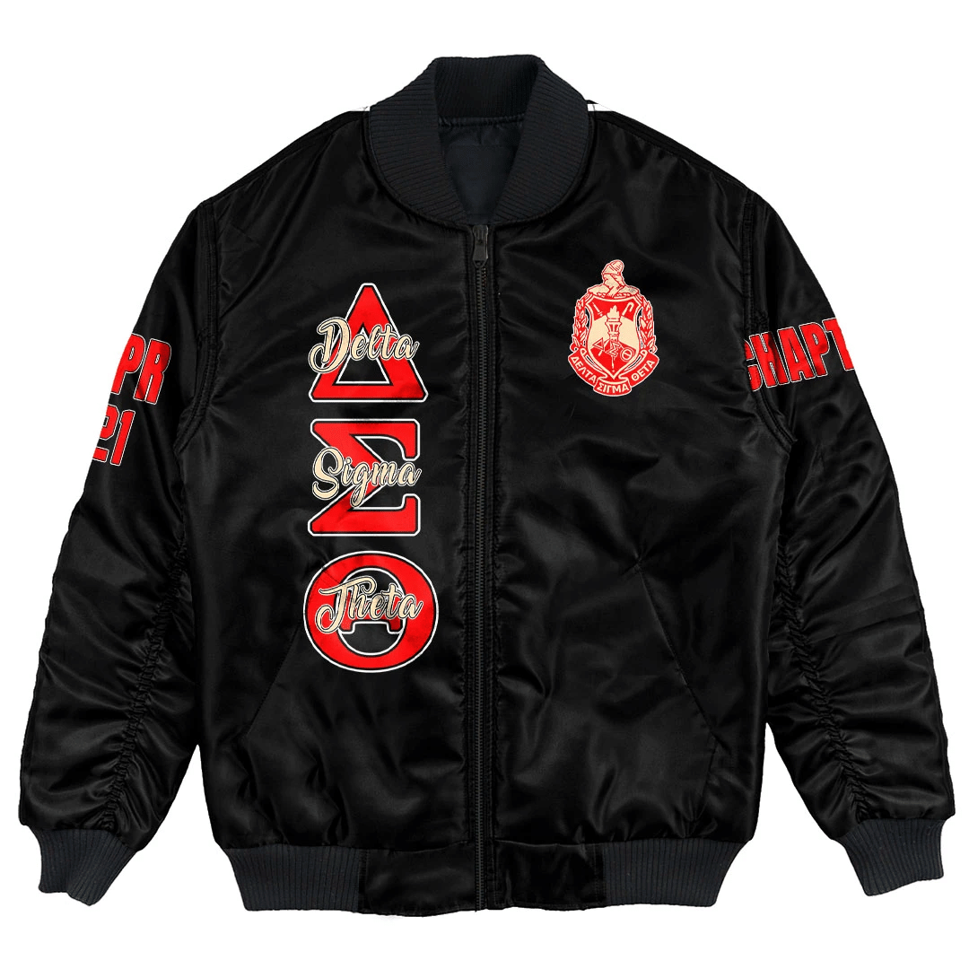 (Custom) Africa Zone Jacket – Delta Sigma Theta Bomber Jackets BJ02602 ...