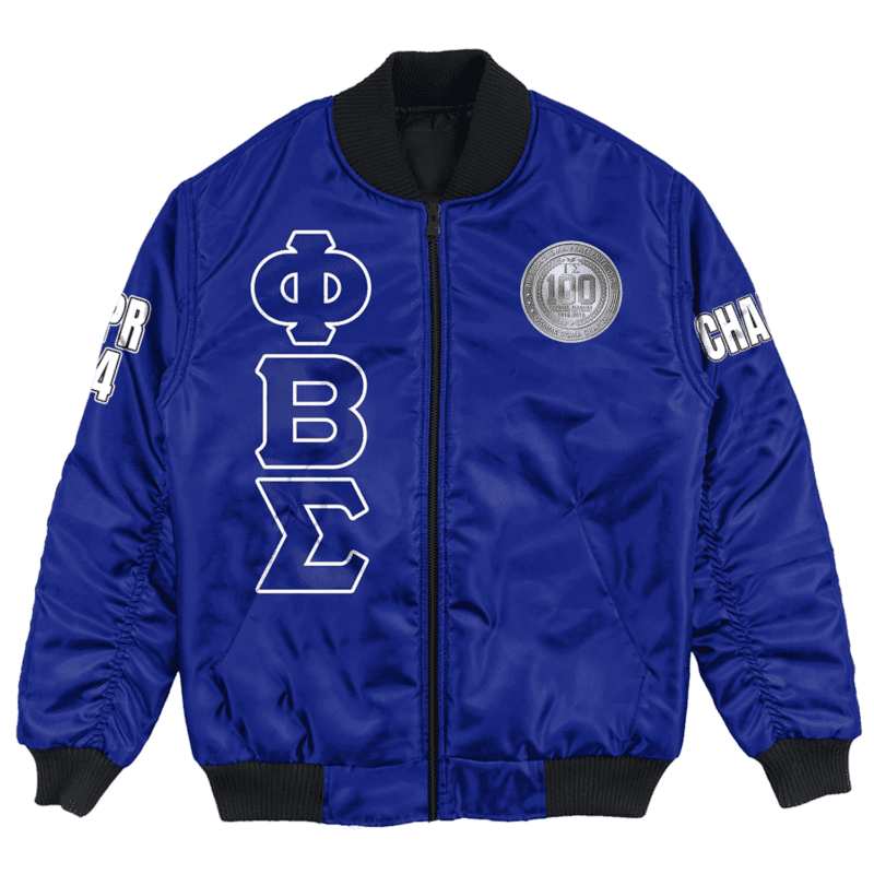 (Custom) Africa Zone Jacket - Gamma Sigma Chapter Bomber Jackets BJ02534