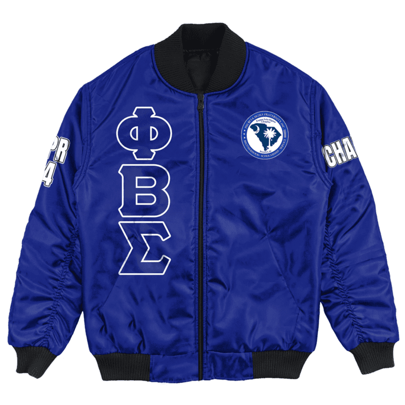 (Custom) Africa Zone Jacket - Kappa Iota Sigma Chapter Bomber Jackets BJ02600