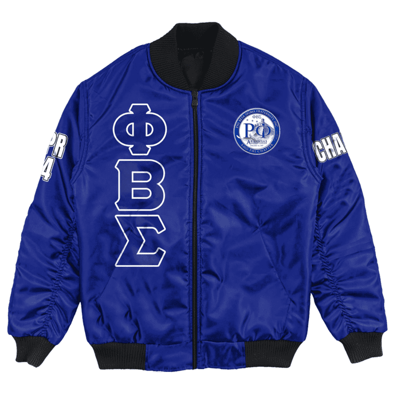 (Custom) Africa Zone Jacket - Rho Phi Chapter Bomber Jackets BJ02477