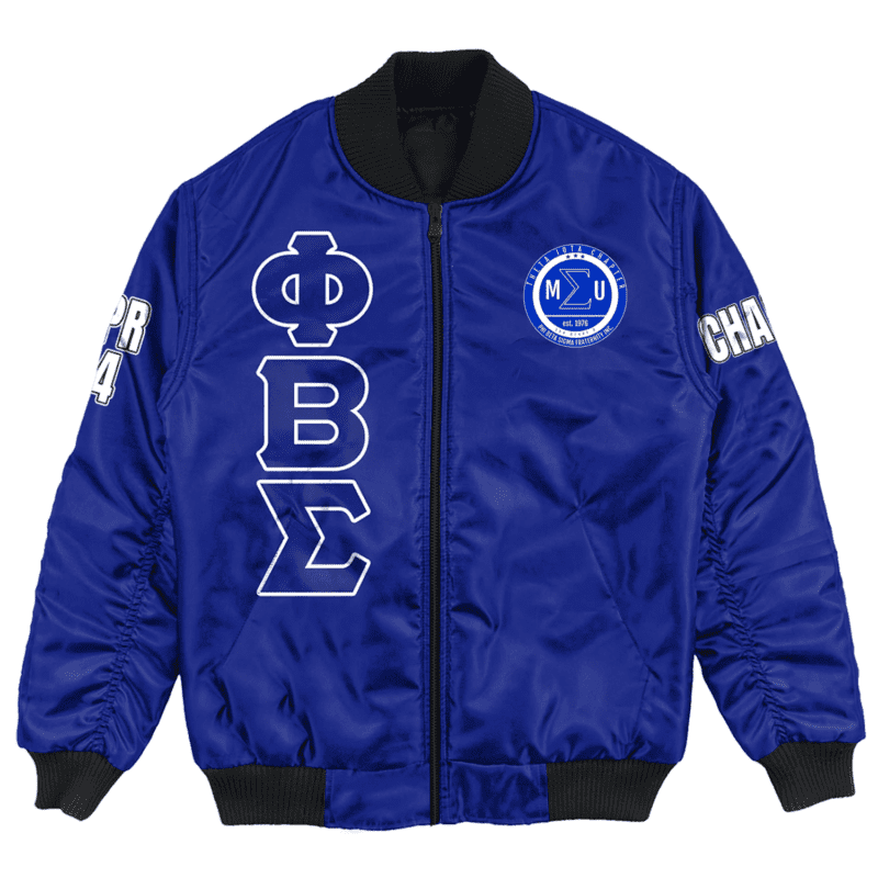 (Custom) Africa Zone Jacket - Theta Iota Chapter Bomber Jackets BJ02554