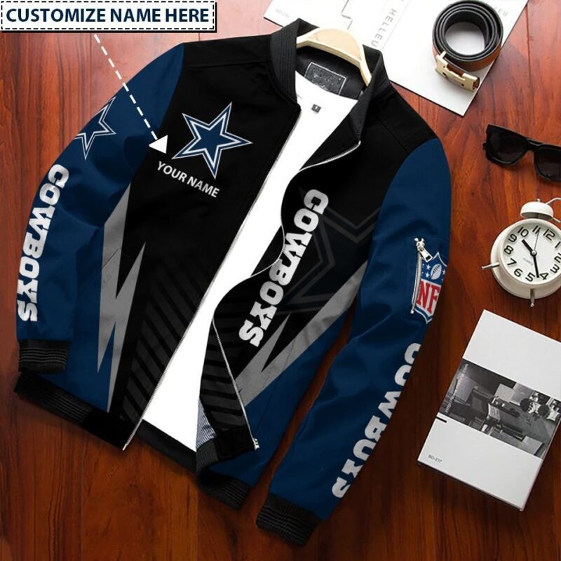 Dallas Cowboys Personalized Bomber Jacket 636 Sport Hot Trending Hot Choice Design Beautiful BJ01806