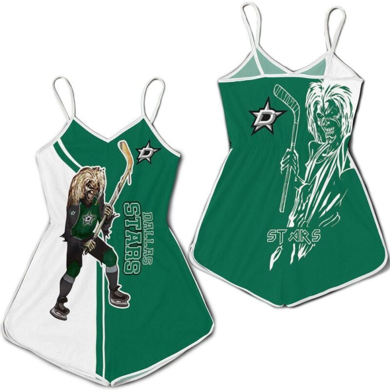 Dallas Stars And Zombie For Fans Romper RJ03199