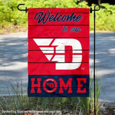 Dayton Flyers Welcome To Our Home Garden Flag GF00381