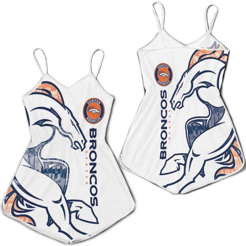 Denver Broncos Nfl For Broncos Fan 3d Romper RJ03842