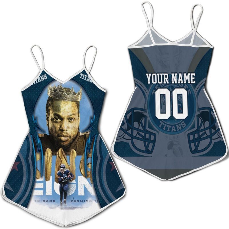 Derrick Henry King 22 Tennessee Titans AFC South Division Champions Personalized Romper RJ03537