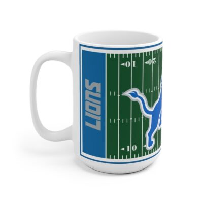 Detroit Lions Football Field NFL Mug 2